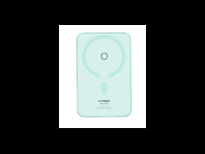 Baseus MagPro Magnetic Bracket Wireless Fast-Charging Power Bank 5000mAh 20W Peppermint Blue (with Simply Series Charging Cable Type-C to Type-C (20V/3A) 30cm White) – P10064101333-00 (6)