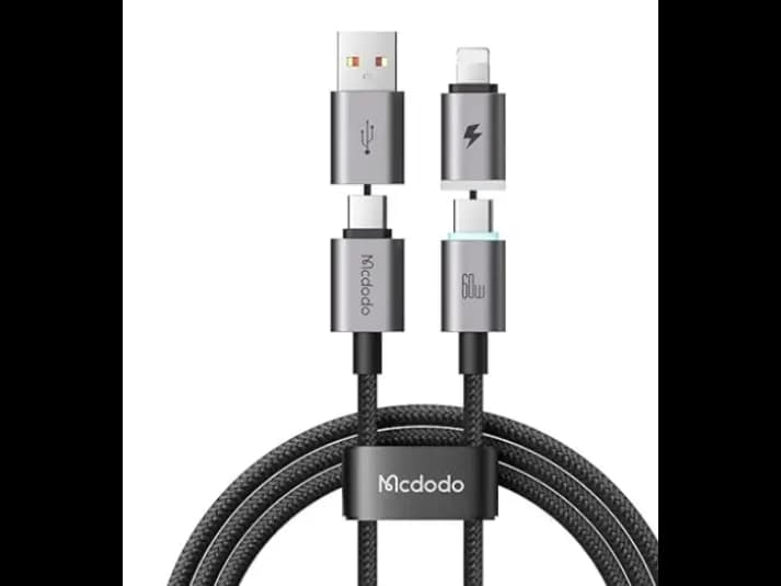 Mcdodo Cab Nexus 4-in-1 MagTidy Travel Cable – All-in-One Best Fast Charging Cable