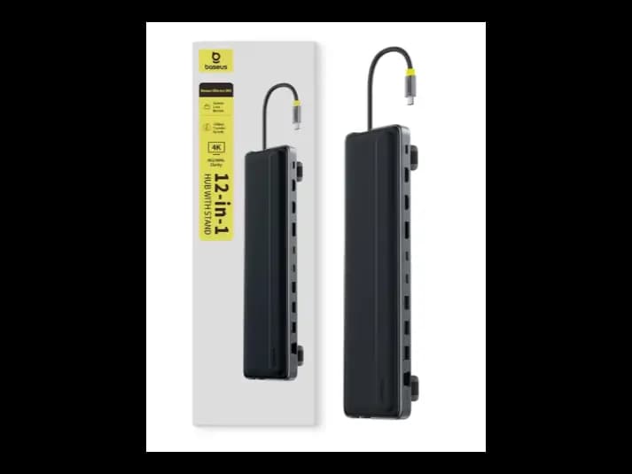 Baseus EliteJoy EH3 12-in-1 HUB – Space Grey – Model: B0114200 (7)