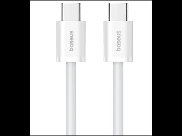 Baseus Superior Series 2 Fast Charging Data Cable Type-C to Type-C 30W 2m Moon White – P10365200211-01 (2)