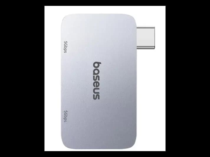 Baseus UltraJoy Series 2-Port HUB (Direct-Link Type) – Space Grey – Model: B0005280E811-00 (2)