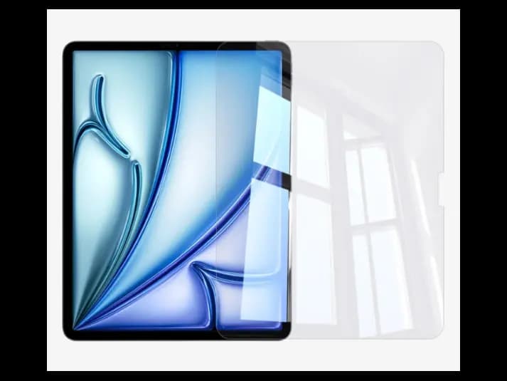 Baseus Crystal Blue Light Blocking Tempered Glass Screen Protector for iPad Air (2024) 11” Clear (Pack of 1, EasyStick Installation Tool and Cleaning Kit Included) – P40012000201-02