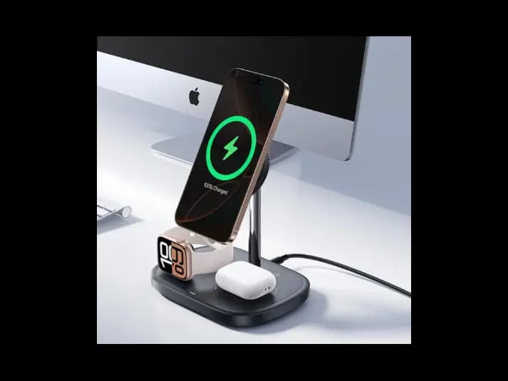 Baseus EnerFill FS41 3-in-1 Wireless Charging Stand with TEC Cooling Cosmic Black (45W Adapter EU 1m C to C Data Cable Black Included) – P10281904123-01 (3)