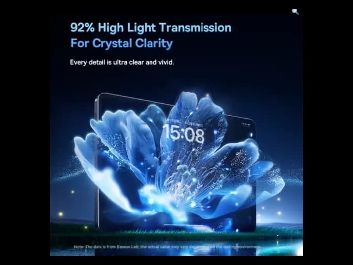Baseus Crystalline HD Tempered Glass Screen Protector – Clear for 11″ iPad Pro (2024) – Model: P0031108 (2)