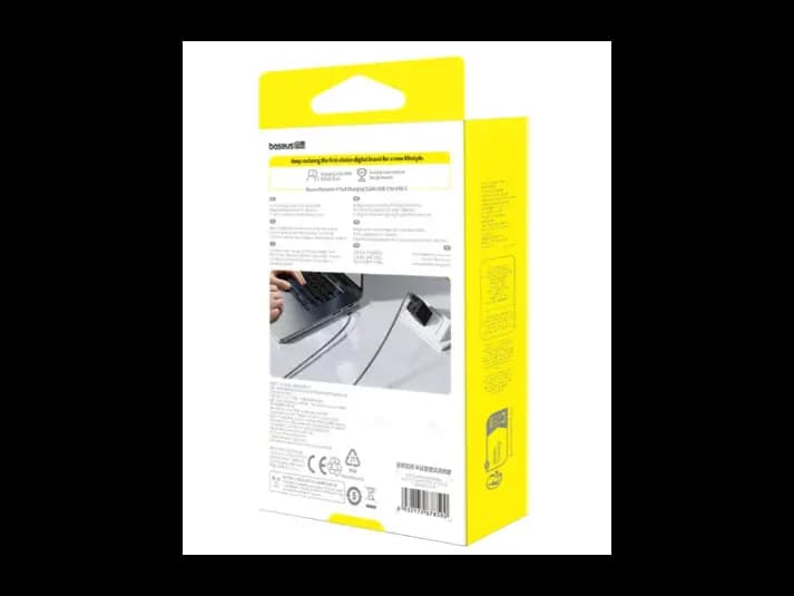 Baseus Dynamic 4 Fast Charging Data Cable USB-C to USB-C – 100W, 2 Meter (Cosmic Black) – Model: P10381400112-00 (4)
