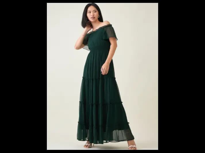 Off-Shoulder Maxi Dress (2)