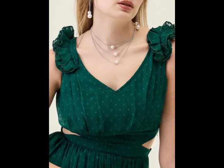 Georgette Fit & Flare Maxi Dress (6)