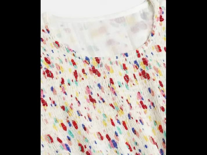 Polka-Dot Tiered Dress (4)
