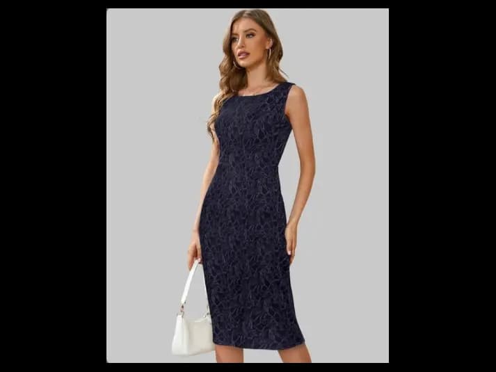 Printed Bodycon Dress (2)