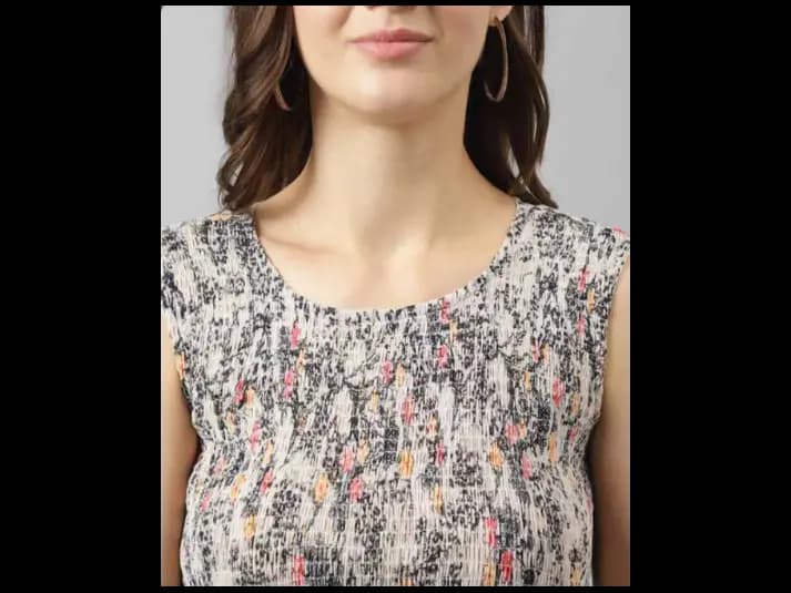Floral Print Fit & Flare Dress (2)