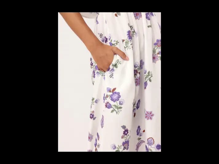 Holiday Chic Off-Shoulder Appeal Smocked Maxi Dress (7)