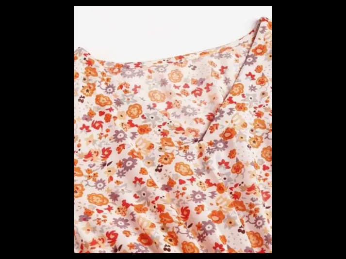 Floral Print Fit & Flare Dress (3)