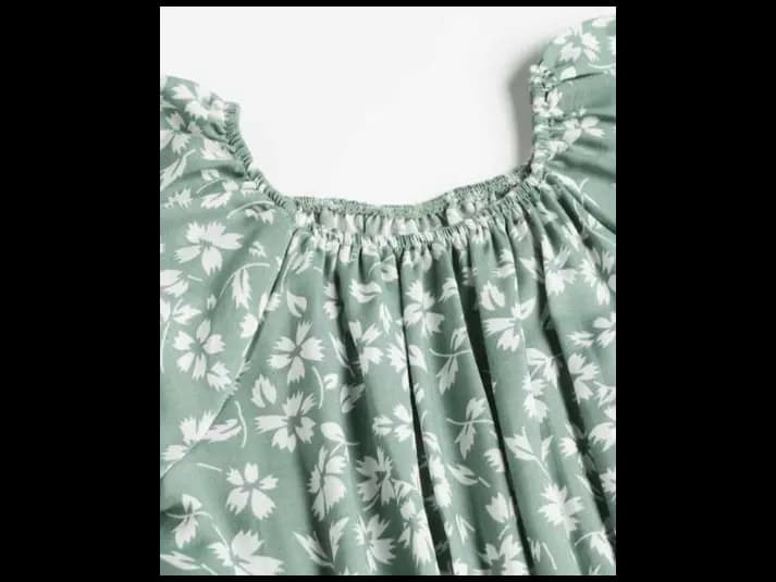 Floral Print Fit & Flare Dress (4)