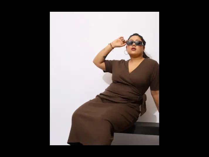 Plus Size Sheath Midi Dress (4)
