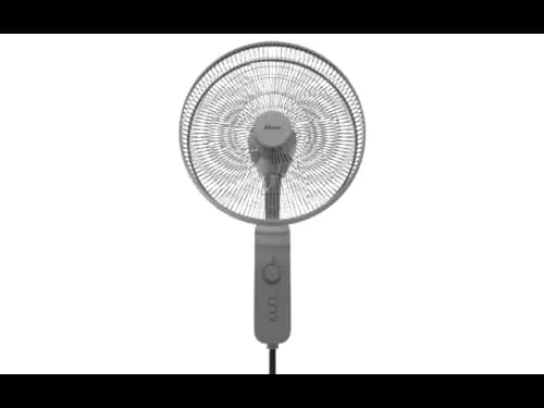 Abans Stormy Grey Stand Fan - Rust Free (2)