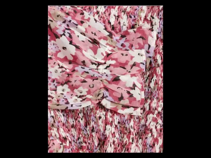 Floral Print Fit & Flare Dress (4)