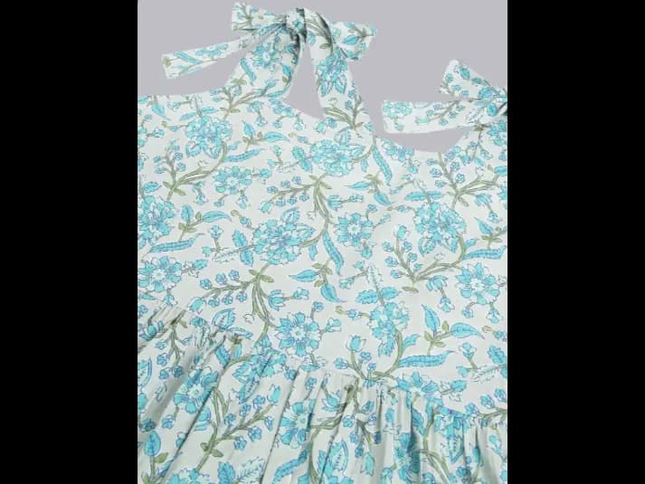 Women Floral Print Anarkali Kurta (7)