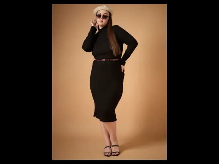 Bodycon Midi Dress (2)