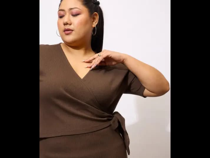 Plus Size Sheath Midi Dress (5)