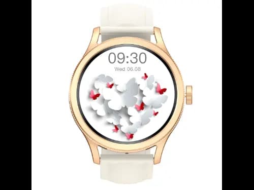 Scykei Feel Smart Watch - Ladies - 1.27 Inch Semi AMOLED (Gold) (2)