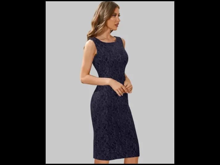 Printed Bodycon Dress (3)