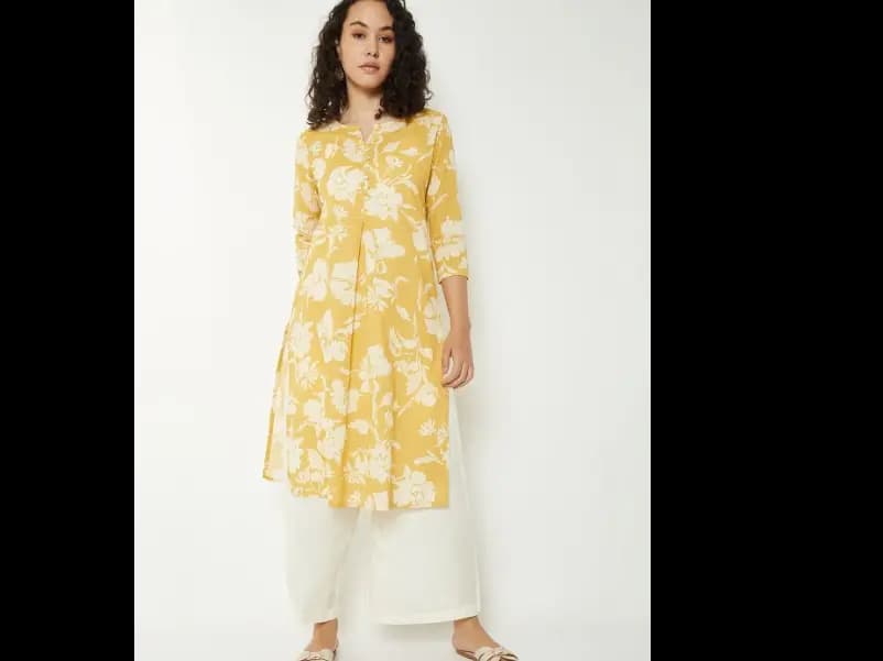 Women Floral Printed Floral Kurta (2)