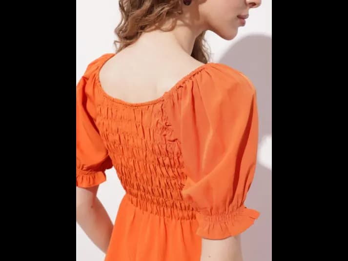 Weekend Chic Smocked Empire Dress (6)