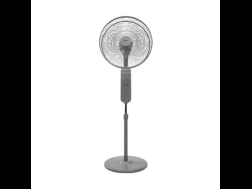Abans Stormy Grey Stand Fan - Rust Free