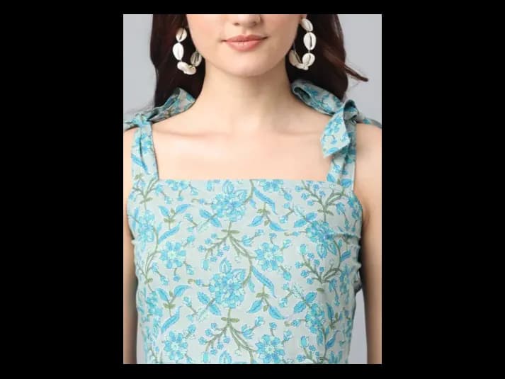 Women Floral Print Anarkali Kurta (6)