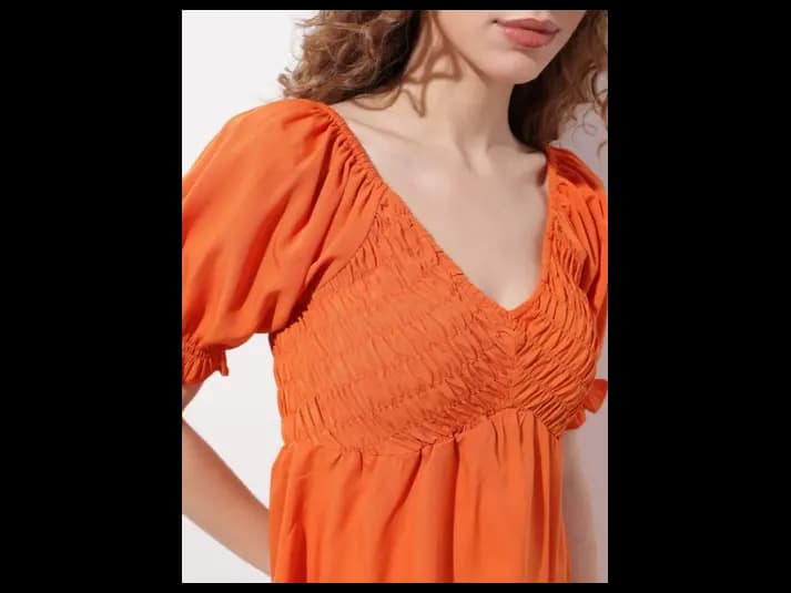Weekend Chic Smocked Empire Dress (5)