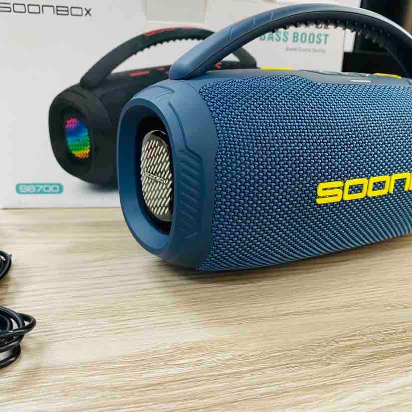 SoonBox Powerful Bass Boost S6700 Bluetooth Speaker Black (5)