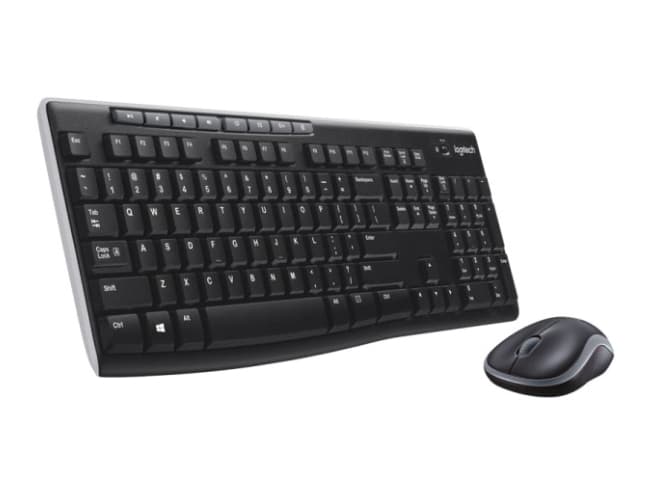 Keyboard Logitech W/L Mk270r Combo
