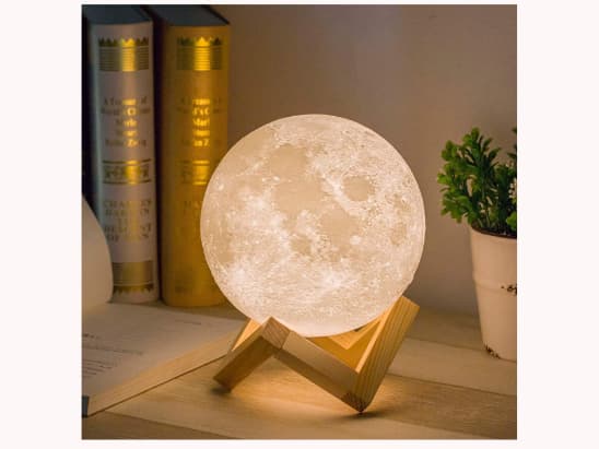 Rechargeable 3D Moon Light Night Lamp (2)