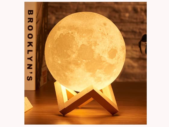 Rechargeable 3D Moon Light Night Lamp (3)