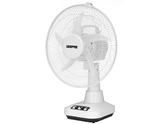 Geepas Rechargeable 12 Inch Oscillating Fan GF2111