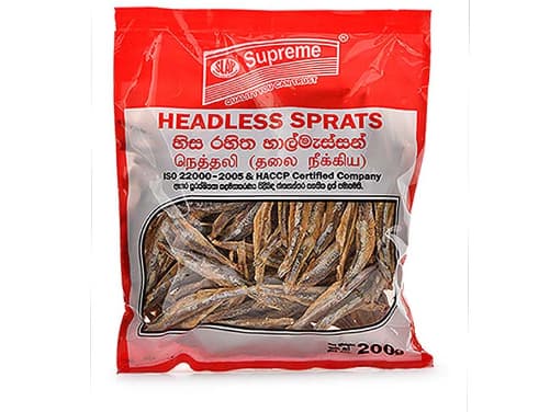 Supreme Headless Sprats - 200.00 g