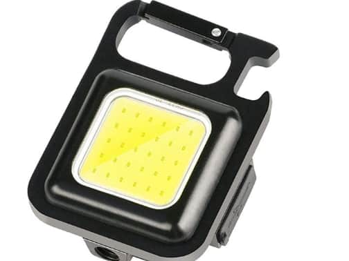 COB Rechargeable Keychain Light - LED