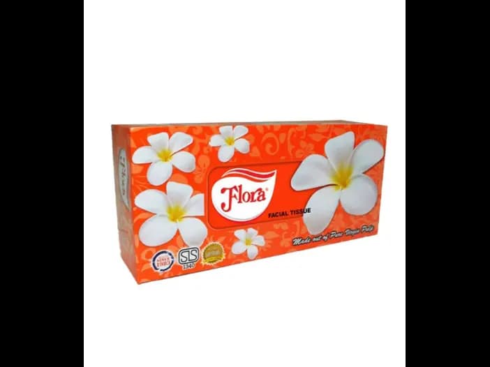 Flora Facial Tissues 2Ply - 160.00 pcs