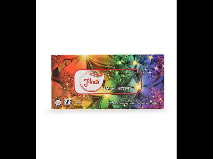 Flora Facial Tissues - 200.00 pcs