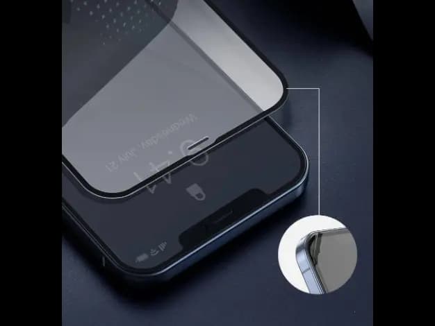 Baseus 0.23mm curved-screen tempered glass screen protector with crack-resistant edges For iP 12 mini 5.4inch 2020/ (2pcs Pack)- SGAPIPH54N-PE01 (3)