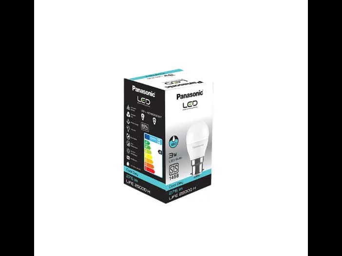 Panasonic LED Bulb Cool Daylight, Pin Type, 3W - 1.00 pc