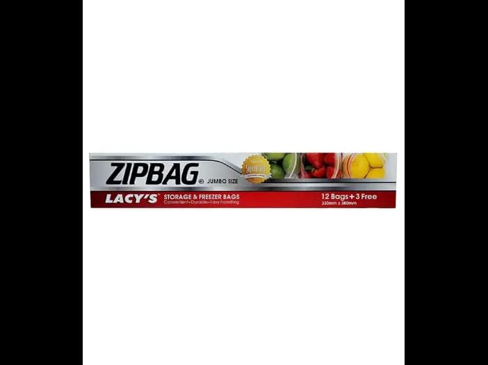 Lazy`s Zip Bags, Jumbo Size - 15.00 pcs