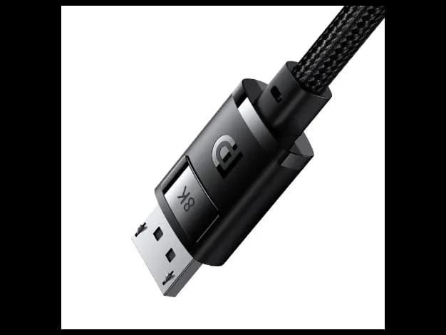 Baseus 1m High Definition Series DP 8K to DP 8K Adapter Cable Cluster Black – B00633706111-00 – 6 months Warranty (3)
