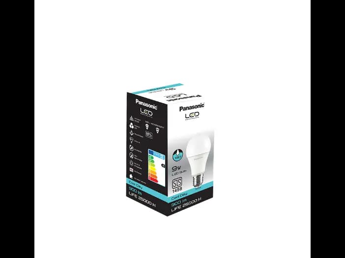 Panasonic LED Bulb Cool Daylight, Screw Type, 9W - 1.00 pc