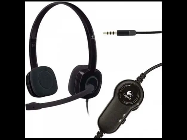 Logitech H151 Stereo Headset with Noise Cancelling Microphone (4)