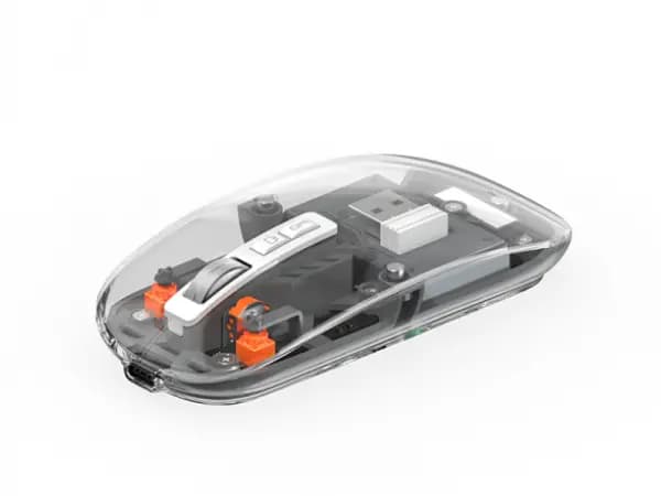 Wiwu Crystal Transparent Magnetic Wireless Mouse (2)