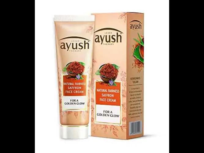 AYUSH NATURAL&FAIRNESS SAFFRON CREAM 50G