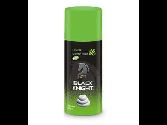 BLACK KNIGHT LEMON SHAVING FOAM 180ML