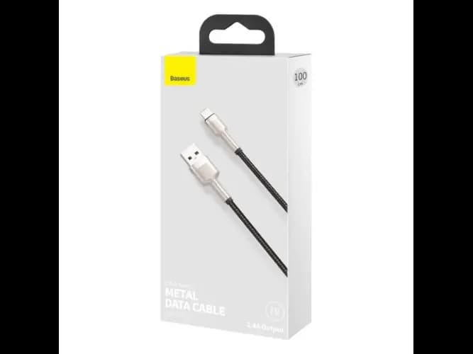 BASEUS Cafule Series Metal Data Cable USB To iPhone 1M 2.4A (5)