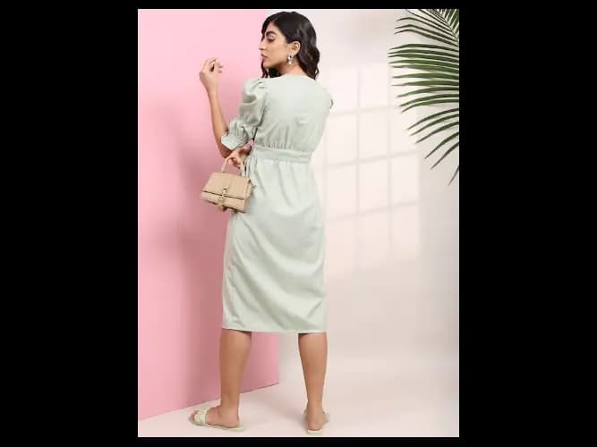 A-Line Midi Dress (2)